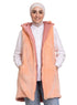 Pink L - Cut Double Face Jacket - Khotwh